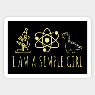 Funny Science is for Girls STEM Teacher Gift Magnet
